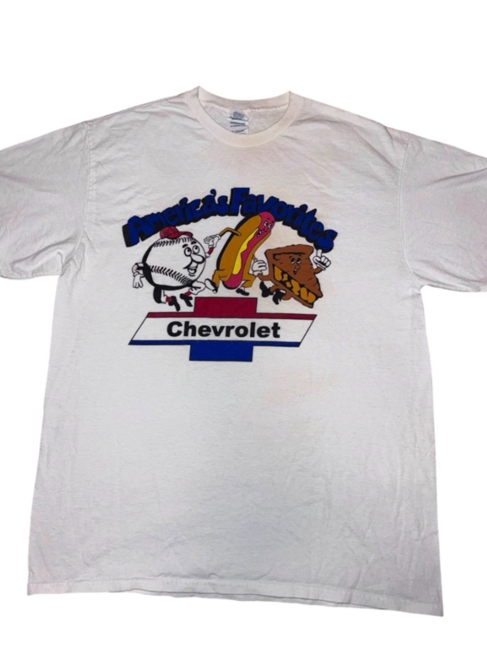 Chevrolet 'America's Favorites' Graphic Tee - White